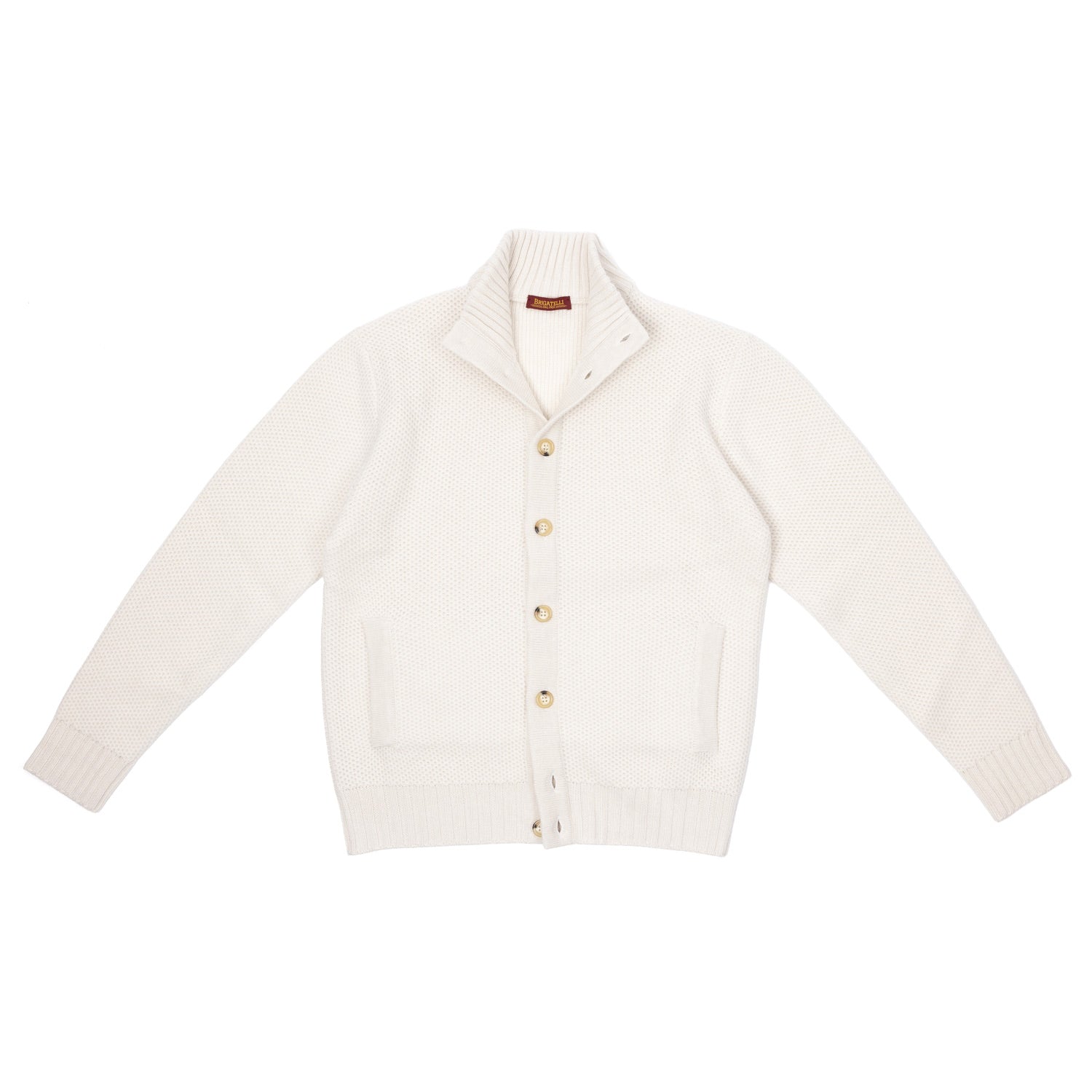 Brigatelli dal 1922 per Michael Jondral: Strickjacke "Renzo" aus Merinowolle & Kaschmir